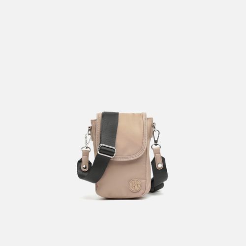 Naturs mini sac à bandoulière en nylon pour téléphone portable - MISAKO - Modalova