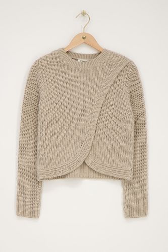 Pull en maille beige | My Jewellery - My jewellery - Modalova