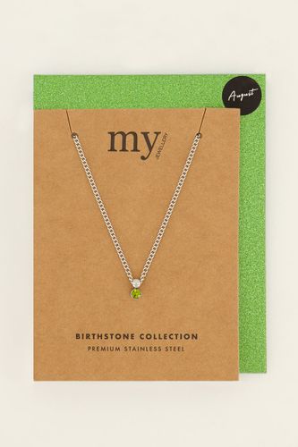 Collier avec pierre de naissance | - My jewellery - Modalova