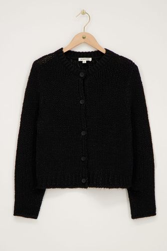 Cardigan en mailleépaisse avec lurex | - My jewellery - Modalova