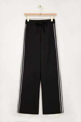 Pantalon large avec bande de dentelle | - My jewellery - Modalova
