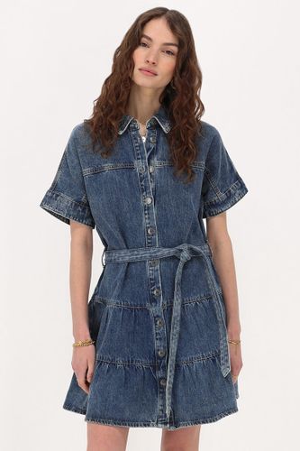 Robe en jean large avec cordon | - My jewellery - Modalova