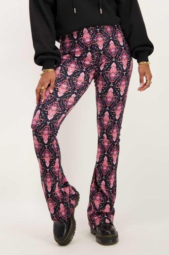 Pantalon flared à imprimé bohème | - My jewellery - Modalova