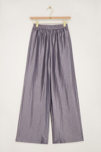 Pantalon large satiné | - My jewellery - Modalova