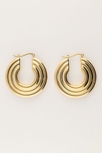 Boucles d'oreilles Bold avec disque | - My jewellery - Modalova