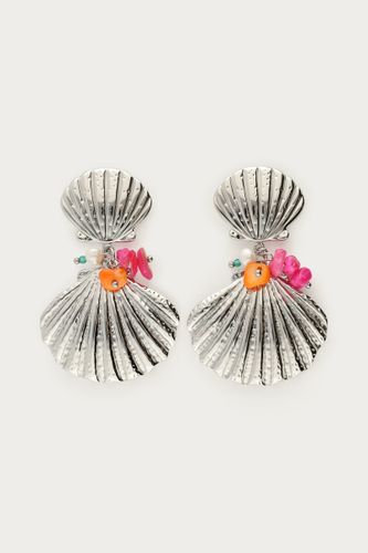 Boucles d'oreilles avec double coquillage | - My jewellery - Modalova