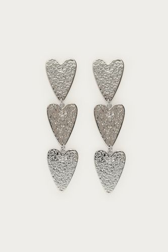 Boucles d'oreilles Nomads avec trois cœurs | - My jewellery - Modalova