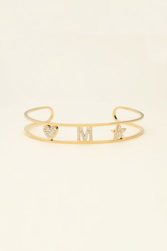 Bracelet jonc ouvertà initiale | - My jewellery - Modalova