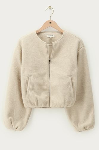 Veste bomber teddy en bouclette | - My jewellery - Modalova
