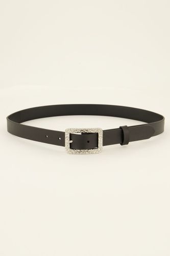 Ceinture en cuir√† boucle couleur | - My jewellery - Modalova