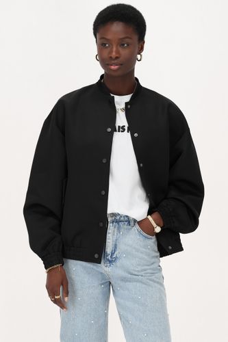Veste bomber aspect satiné | - My jewellery - Modalova