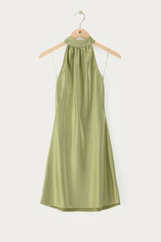 Robe satinée avec nœud | - My jewellery - Modalova