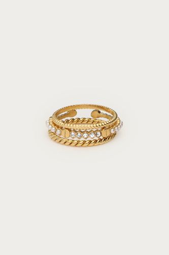 Ensemble de bagues torsadées | - My jewellery - Modalova