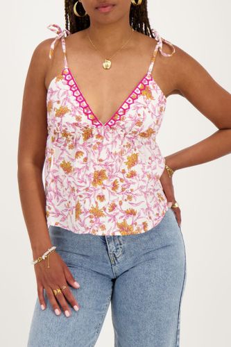 Top avec imprimé floral et nœuds papillon | - My jewellery - Modalova