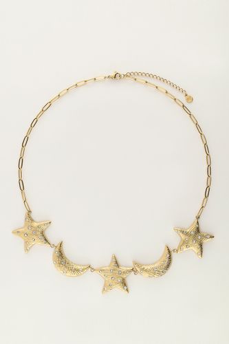 Collier Starry avec lunes etétoiles | - My jewellery - Modalova