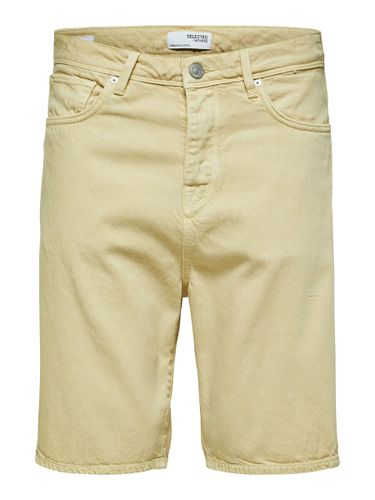 Coupe Large Shorts En Jean - Selected - Modalova