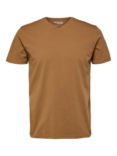 Col En V T-shirt - Selected - Modalova