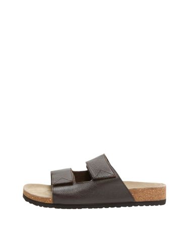 Cuir Mules Plates - Selected - Modalova