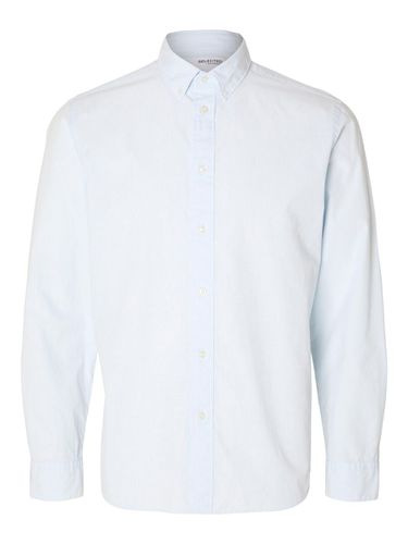 Coupe Slim En Coton Chemise - Selected - Modalova