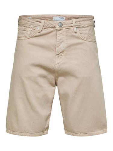 Coupe Large Shorts En Jean - Selected - Modalova