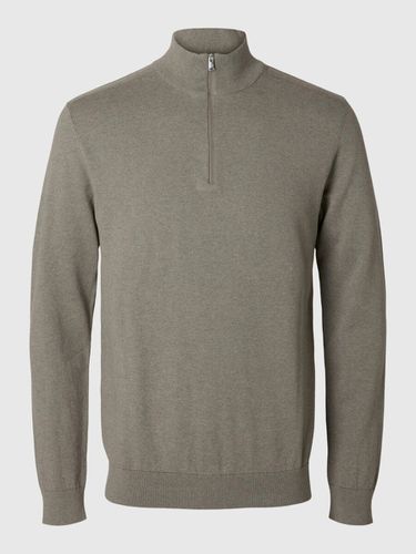 Half-zip Pull En Maille - Selected - Modalova