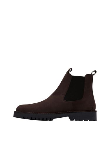 Cuir Nubuck Bottines Chelsea - Selected - Modalova