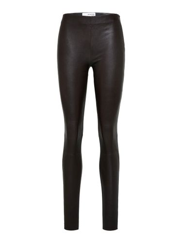 Agneau En Cuir Leggings - Selected - Modalova