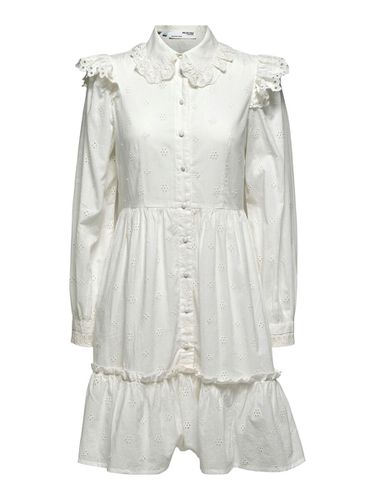 Broderie Anglaise Petite Robe-chemise - Selected - Modalova