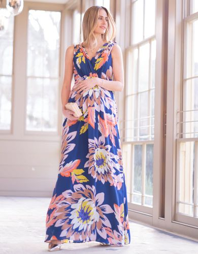 Seasonal Blooms Maternity & Nursing Maxi Dress | - Seraphine - Modalova