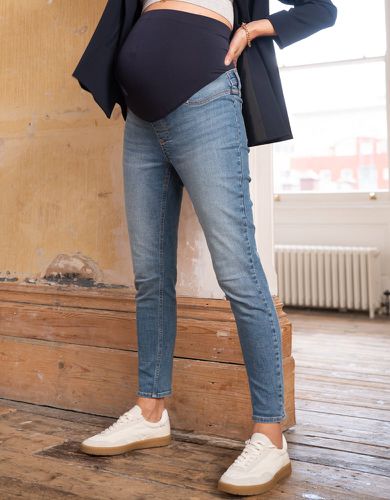 Organic Cotton Light Skinny Maternity Jeans | - Seraphine - Modalova