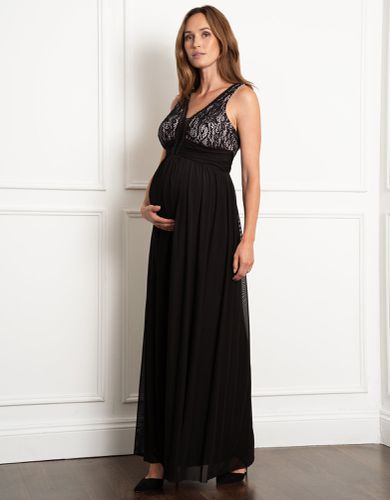 Robe de grossesse extra longue avec ornements | - Seraphine - Modalova