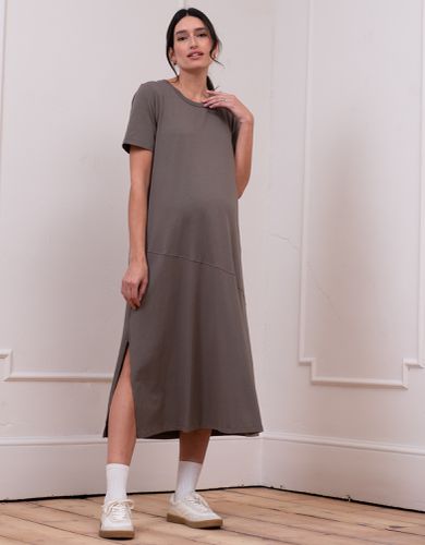 Cotton Modal T-Shirt Dress | - Seraphine - Modalova