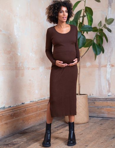 Ribbed Maternity & Nursing Dress | - Seraphine - Modalova