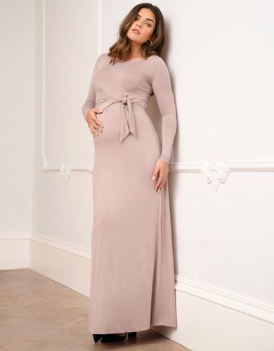 Mocha Maternity Maxi Dress | - Seraphine - Modalova