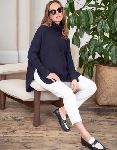 Cotton Cape-Style Maternity Jumper | - Seraphine - Modalova