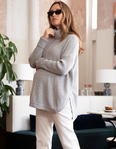 Cotton Cape-Style Maternity Jumper | - Seraphine - Modalova