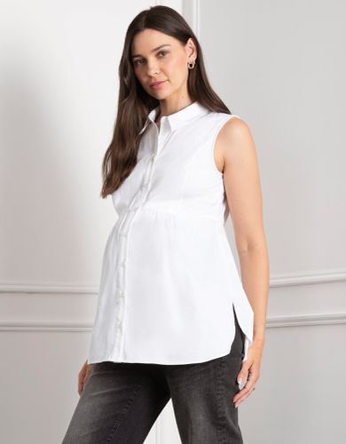 Sleeveless Layering Maternity & Nursing Shirt | - Seraphine - Modalova