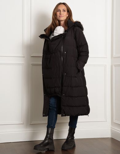 Belted Puffer Maternity Coat | - Seraphine - Modalova