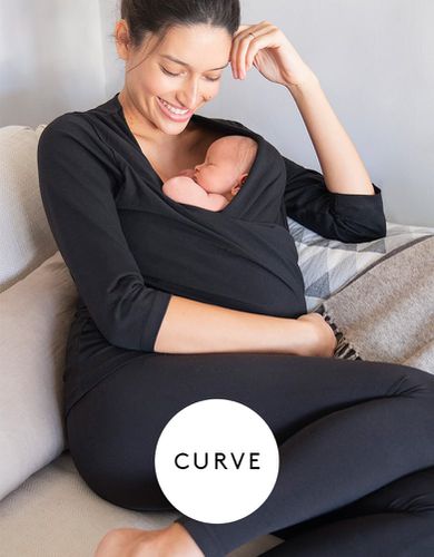 Curve Cotton Skin to Skin Top | - Seraphine - Modalova