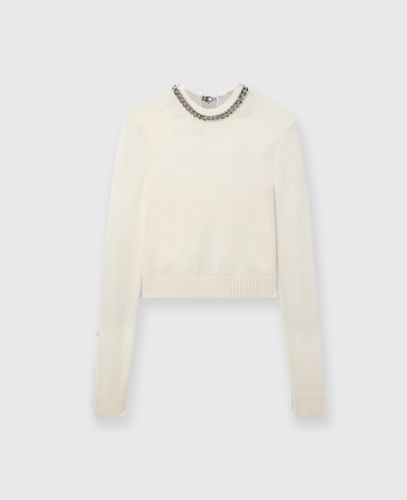 Pull en maille fine avec chaine Falabella, , , Taille: L - Stella McCartney - Modalova