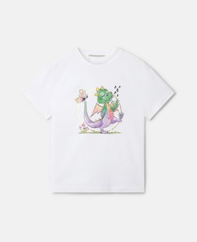 T-shirt à imprimé Year of the Dragon, , , Taille: S - Stella McCartney - Modalova