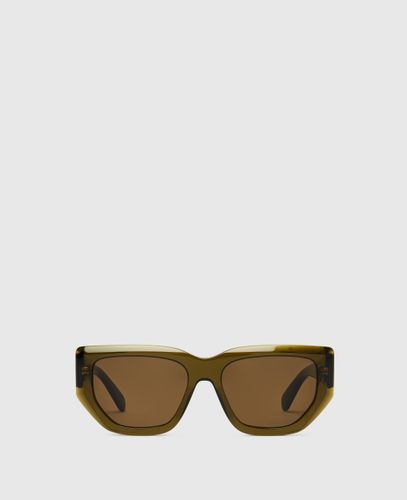 Lunettes de soleil oeil de chat avec logo, - Stella McCartney - Modalova
