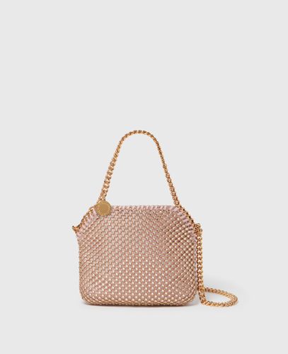 Mini cabas en mesh a cristaux sans plomb Falabella, - Stella McCartney - Modalova
