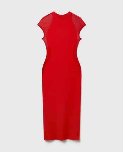 Robe a manches courtes en maille compacte Miracle, , , Taille: M - Stella McCartney - Modalova