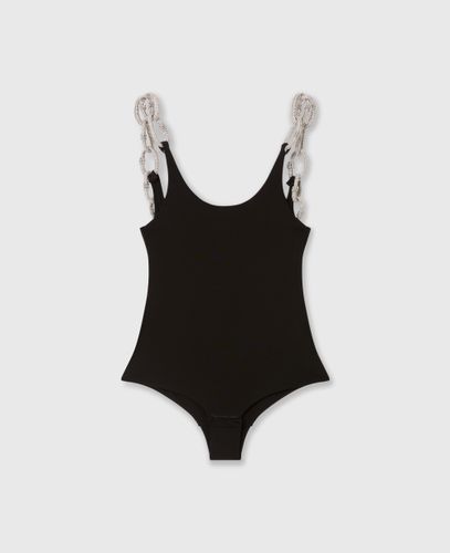 Haut a bretelles en chaine avec cristaux, , , Taille: 38 - Stella McCartney - Modalova