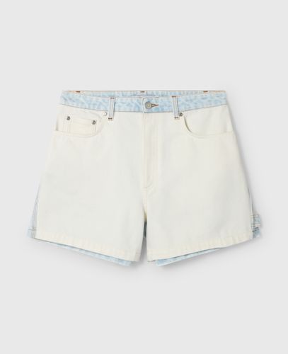 Short en denim a empiecements, , /, Taille: 26 - Stella McCartney - Modalova