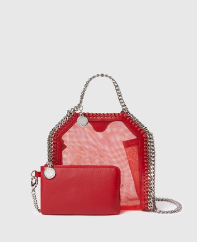 Tiny cabas en mesh Falabella, - Stella McCartney - Modalova