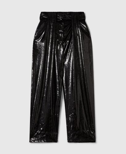 Pantalon souple en velours a empiecements, , , Taille: 34 - Stella McCartney - Modalova