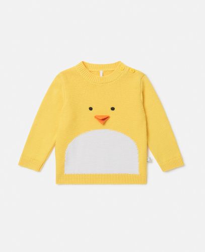 Pull avec broderie poussin, , , Taille: 24m - Stella McCartney - Modalova