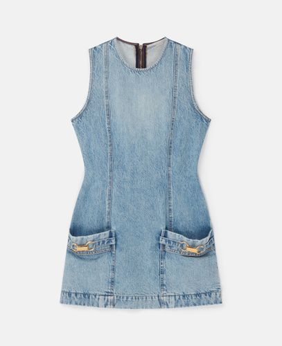 Mini robe sans manches ornee de fermoirs, , , Taille: M - Stella McCartney - Modalova